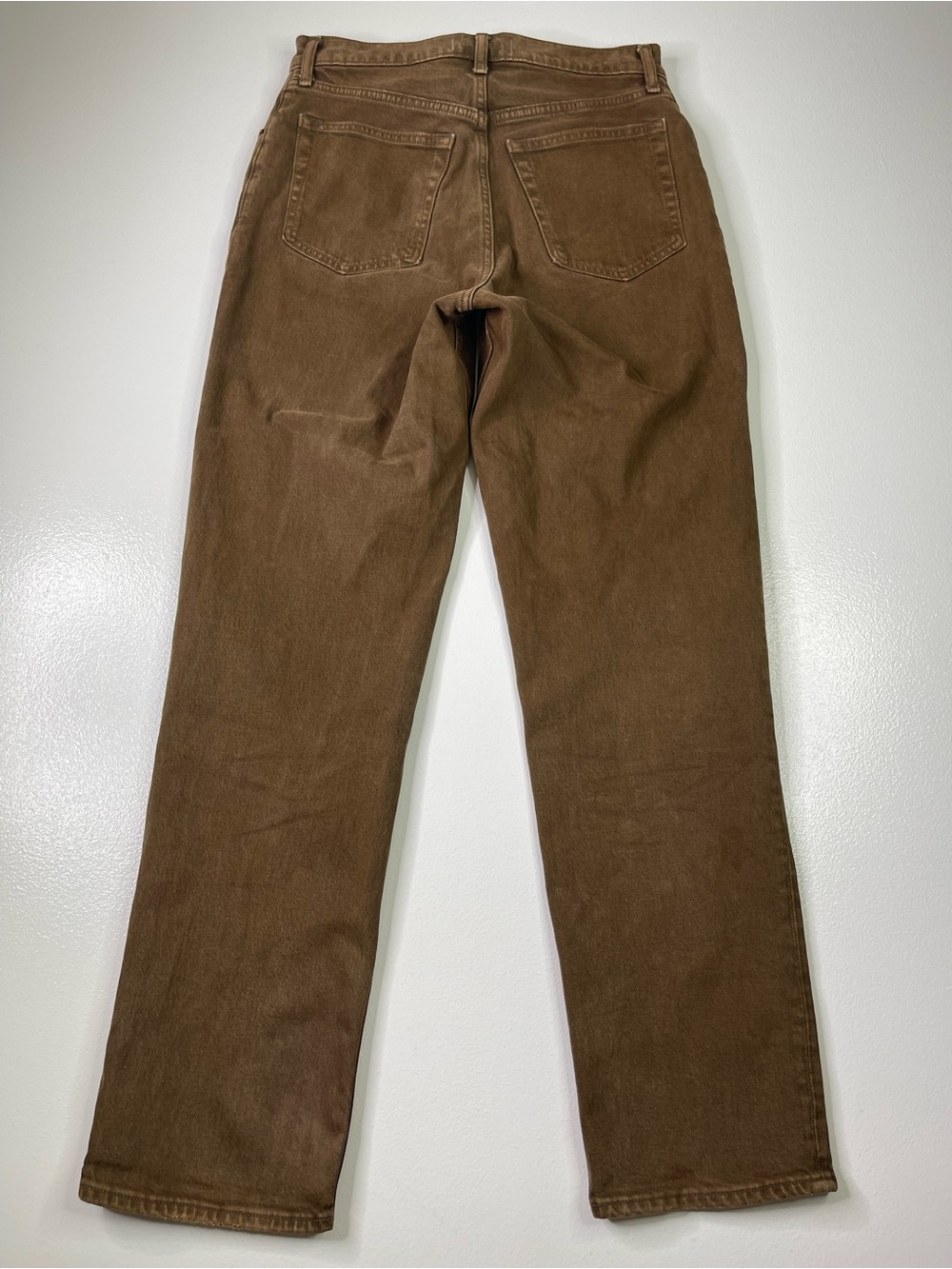 Abercrombie & Fitch Pants Womens 30 10 Brown The 90s Straight Ultra High Rise - Picture 4 of 12